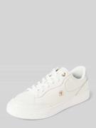 Sneakers met labeldetail