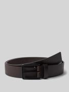 Leren riem van echt buffelleer, model 'WARMTH'