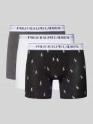 Boxershort met elastische band met logo in een set van 3 stuks