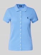 Poloshirt met labelstitching