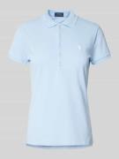 Poloshirt met labelstitching, model 'JULIE'