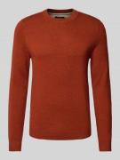 Gebreide pullover met ronde hals