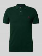 Poloshirt met labelstitching