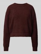 Sweatshirt met ronde hals, model 'PLUSH'