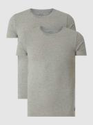 T-shirt met stretch in set van 2 stuks