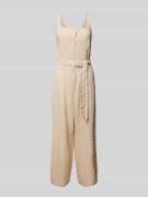 Jumpsuit met strikceintuur, model 'CARO'