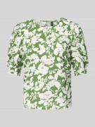 Blouse met bloemenmotief, model 'FREJ'