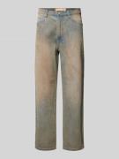 Baggy fit jeans in 5-pocketmodel met viscose