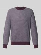 Gebreide pullover met ribboorden, model 'Aspoki'