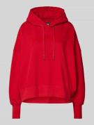 Hoodie met logodetail