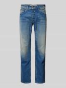 Straight fit jeans in 5-pocketmodel, model 'GROVER'