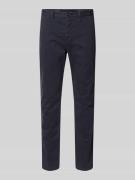 Slim fit chino van katoen, model 'MALMÖ'