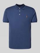 Poloshirt met labelstitching