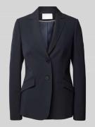 Blazer in effen design