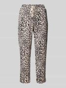 Sweatpants met dierenprint