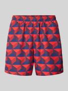 Shorts met all-over motief