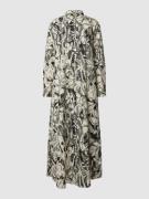 Maxi-jurk met all-over print