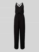 Zwangerschapsjumpsuit met structuurmotief, model 'CAILEEN LIA'