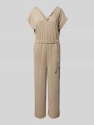 Jumpsuit met strikceintuur