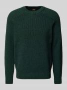 Gebreide pullover met ronde hals, model 'Alamaka'