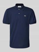 Classic fit poloshirt met labelbadge