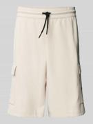 Sweatshorts met elastische band