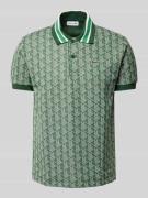 Poloshirt met labeldetail