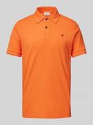 Regular fit poloshirt met logostitching