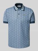 Poloshirt met labeldetail