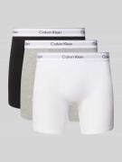 Boxershort met elastische band in een set van 3 stuks