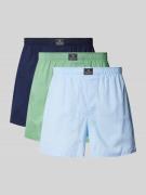 Boxershort met elastische band in een set van 3 stuks