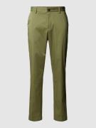 Regular fit pantalon in effen design, model 'Perin'