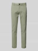 Slim fit chino met steekzakken, model 'MARCO'