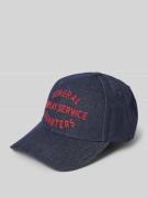 Baseballpet met labelstitching