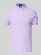 Poloshirt met labelstitching