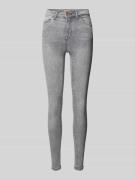 Skinny fit jeans in used-look, model 'POWER'