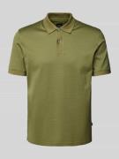 Regular fit poloshirt met labeldetail, model 'Parlay'