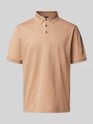 Poloshirt met labeldetail