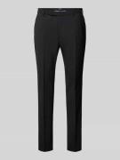 Extra slim fit pantalon met structuurmotief