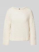 Gebreide pullover met ronde hals