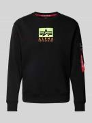 Sweatshirt met ronde hals