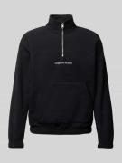 Sweatshirt met opstaande kraag, model 'VESTERBRO'