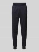 Slim fit sweatpants met logoprint