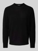 Gebreide pullover met ribboorden, model 'Faros'