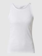 Tanktop met ribstructuur, model 'Rolla'