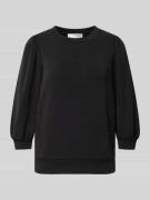 Sweatshirt met 3/4-mouwen