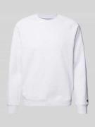 Sweatshirt met ribboorden