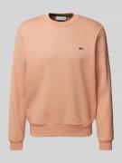 Sweatshirt met labelbadge