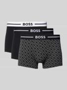 Boxershort met elastische band in een set van 3 stuks