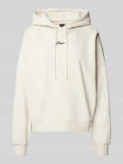 Hoodie met labelstitching, model 'Ehoody'